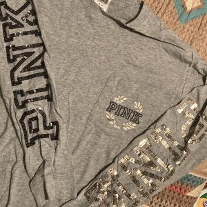 PINK Md Longsleeve Sequin